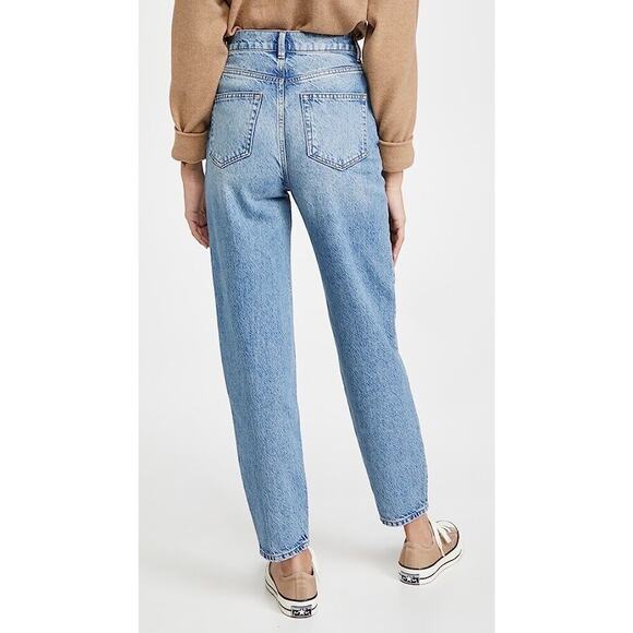 Reformation Womens Kris Relaxed Curve Seamed Jean in Montauk size 23 NWT - Picture 1 of 7